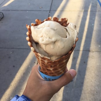 Ben & Jerry’s - Coffee ice cream on a cone - Ice Cream & Frozen Yogurt Near Me - San Francisco, California