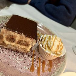 Ristorante Rossini - Tiramisu with Vanilla ice cream