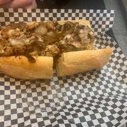 The Chicken Cheese Steak Sandwich