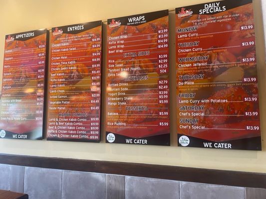 Menu photo 5 Maiwand Kabob Hanover, MD