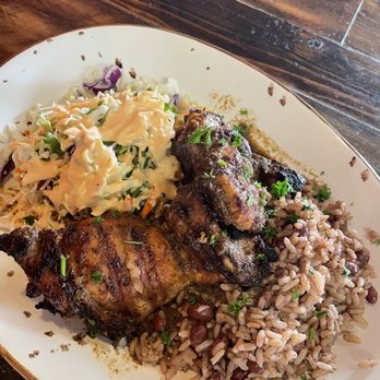 Caribbean Haven - Jerk Chicken Plate - Caribbean Near Me - Ventura, California Caribbean Haven - Jerk Chicken Plate - Caribbean Near Me - Ventura, California