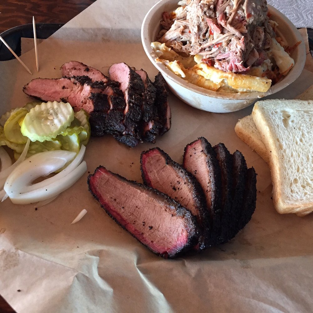 Finn's Manor - Brisket, prime rib and meat mac with pulled pork...yumness in the house! - Cocktail Bars Near Me - Denver, Colorado