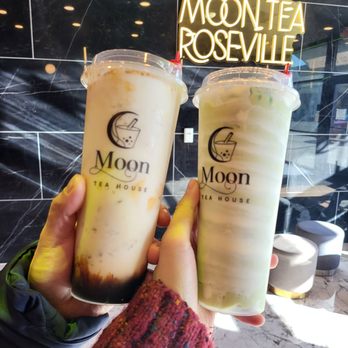 Moon Tea House - Kuro (brown sugar) and avocado. They taste great! - Coffee & Tea Near Me - Roseville, California Moon Tea House - Kuro (brown sugar) and avocado. They taste great! - Coffee & Tea Near Me - Roseville, California