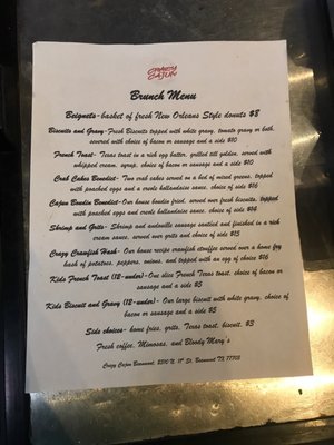 Menu photo 4 Crazy Cajun Beaumont Beaumont, TX