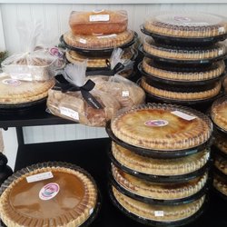 They've got a bunch of Thanksgiving pies plus cakes & delicious goodness's. Got my pie & a few other treats!!
