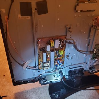 Webb's Handyman Home Solutions - Replacing the back light and mother board of tv - Handyman Near Me Webb's Handyman Home Solutions - Replacing the back light and mother board of tv - Handyman Near Me