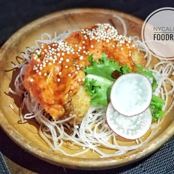 Koku Japanese Restaurant - Crispy rice with salmon - Japanese Near Me - Armonk, New York Koku Japanese Restaurant - Crispy rice with salmon - Japanese Near Me - Armonk, New York