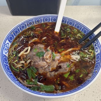 1919 Lanzhou Beef Noodle - Chef Special Spicy Beef Noodle Soup - Chinese Near Me - Arcadia, California