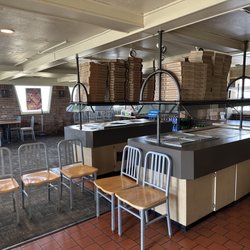 Pizza Hut - No dining room seating.
