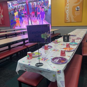 Chuck E. Cheese - I still rate it a 5 star just because the staff was friendly and the environment was really clean but the deals is what I didn't like. - Pizza Near Me - Palm Desert, California