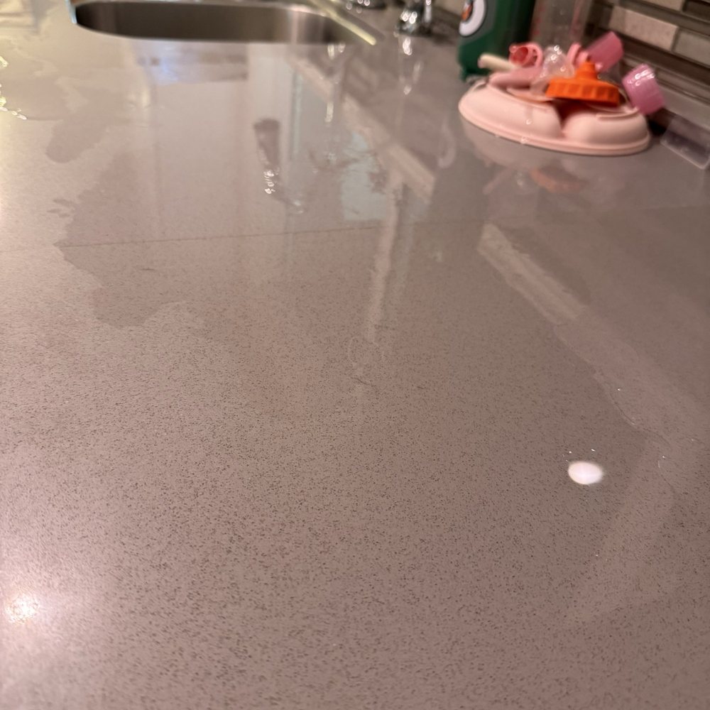 Flash Guys Cleaning - Puddles on counter - Home Cleaning Near Me Flash Guys Cleaning - Puddles on counter - Home Cleaning Near Me