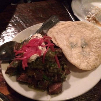 BAR Ama - Lengua. The corn tortillas are delicious! Suggest ordering an extra pair of these - Tex-Mex Near Me - Los Angeles, California