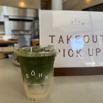 Sohn - Banana matcha latte - Cafes Near Me - San Francisco, California