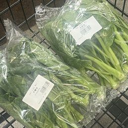 Some greens. Some greens.