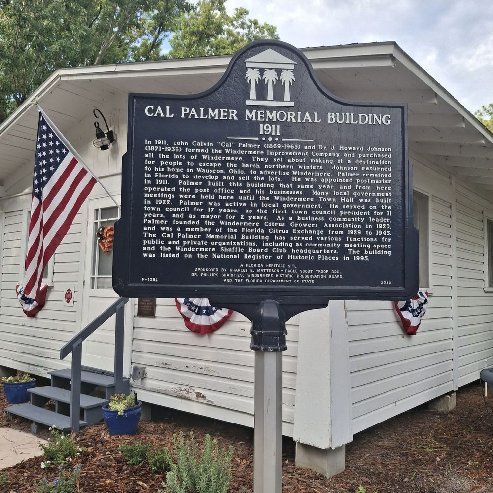 Cal Palmer Memorial Building 1911 - Landmarks & Historical Buildings Near Me - Windermere, Florida Cal Palmer Memorial Building 1911 - Landmarks & Historical Buildings Near Me - Windermere, Florida