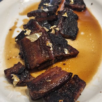 Hash Kitchen - $16 Billionaire's bacon, which comes with gold flakes. It looked burnt . Not impressed with the presentation or flavor. - Breakfast & Brunch Near Me - Chandler, Arizona Hash Kitchen - $16 Billionaire's bacon, which comes with gold flakes. It looked burnt . Not impressed with the presentation or flavor. - Breakfast & Brunch Near Me - Chandler, Arizona
