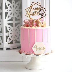 Sweet Philosophy - Pink Drip Cake!
