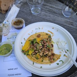 La Parrilla Taqueria - Flavorless fajita veggies taco that took 45 minutes to recieve
