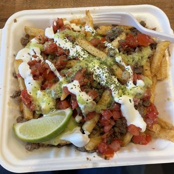 Zero Degrees - Carne Asada Fries, no cheese - Bubble Tea Near Me - Eugene, Oregon