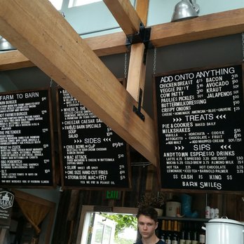 The Barn - Menu - Burgers Near Me - Half Moon Bay, California The Barn - Menu - Burgers Near Me - Half Moon Bay, California