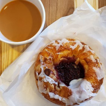Bohemian Bakery - Americano with raspberry danish - Bakeries Near Me - Montpelier, Vermont Bohemian Bakery - Americano with raspberry danish - Bakeries Near Me - Montpelier, Vermont