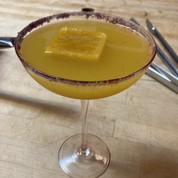 The Local Epicurian - strawberry mango margarita with a strawberry mango ice cube! - Specialty Food Near Me - Grand Rapids, Michigan The Local Epicurian - strawberry mango margarita with a strawberry mango ice cube! - Specialty Food Near Me - Grand Rapids, Michigan