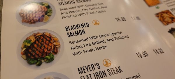 Menu photo 5 Dr Grubb's Claremont, CA