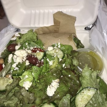 Kale Me Crazy - 1/2 Greek salad and 1/2 turkey wrap. Good! - Juice Bars & Smoothies Near Me - Marietta, Georgia