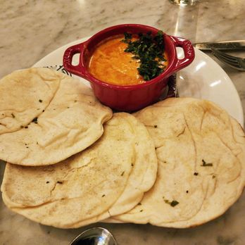Third Coast Provisions - Whipped goat cheese and heirloom tomato spread with naan bread - New American Near Me - Milwaukee, Wisconsin