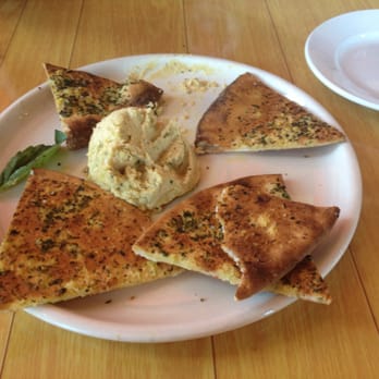 Via Baci - Hummus with gluten free herb bread - Italian Near Me - Lone Tree, Colorado Via Baci - Hummus with gluten free herb bread - Italian Near Me - Lone Tree, Colorado