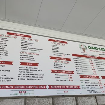 Dari-Licious - Menu - Sandwiches Near Me - Crawfordsville, Indiana