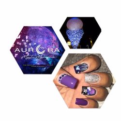 Temecula Home Spa - She customized my nails to match a NYE party invitation