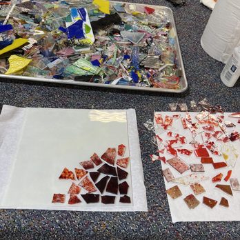 GRT Glass Design - Starting fused glass - Art Classes Near Me - Indianapolis, Indiana