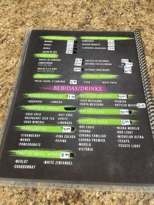 Menu photo 1 Candilejas Restaurant Burbank, CA