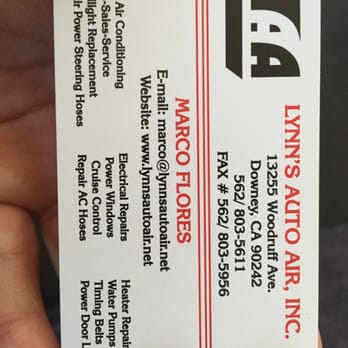 Lynn's Auto Air - Marco - Auto Repair Near Me - Downey, California Lynn's Auto Air - Marco - Auto Repair Near Me - Downey, California