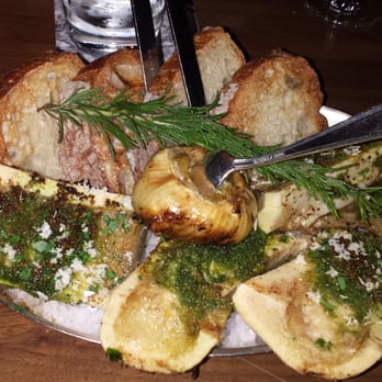 Blue Duck Tavern - Roasted bone marrow with herb crust - New American Near Me - Washington, DC, District of Columbia Blue Duck Tavern - Roasted bone marrow with herb crust - New American Near Me - Washington, DC, District of Columbia