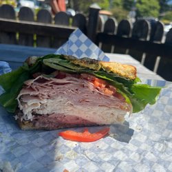 Seashore Bagel Deli & Espresso - Haystack sandwich
