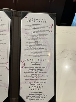 Menu photo 8 Back Bistro Folsom, CA Menu photo 8 Back Bistro Folsom, CA