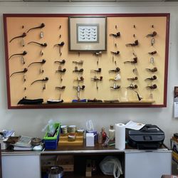 Tobacco Cabana - A beautiful Pipe Wall!
