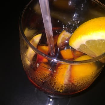 Entretapas - Half drank perfect sangria! Delicious - Spanish Near Me - Weston, Florida