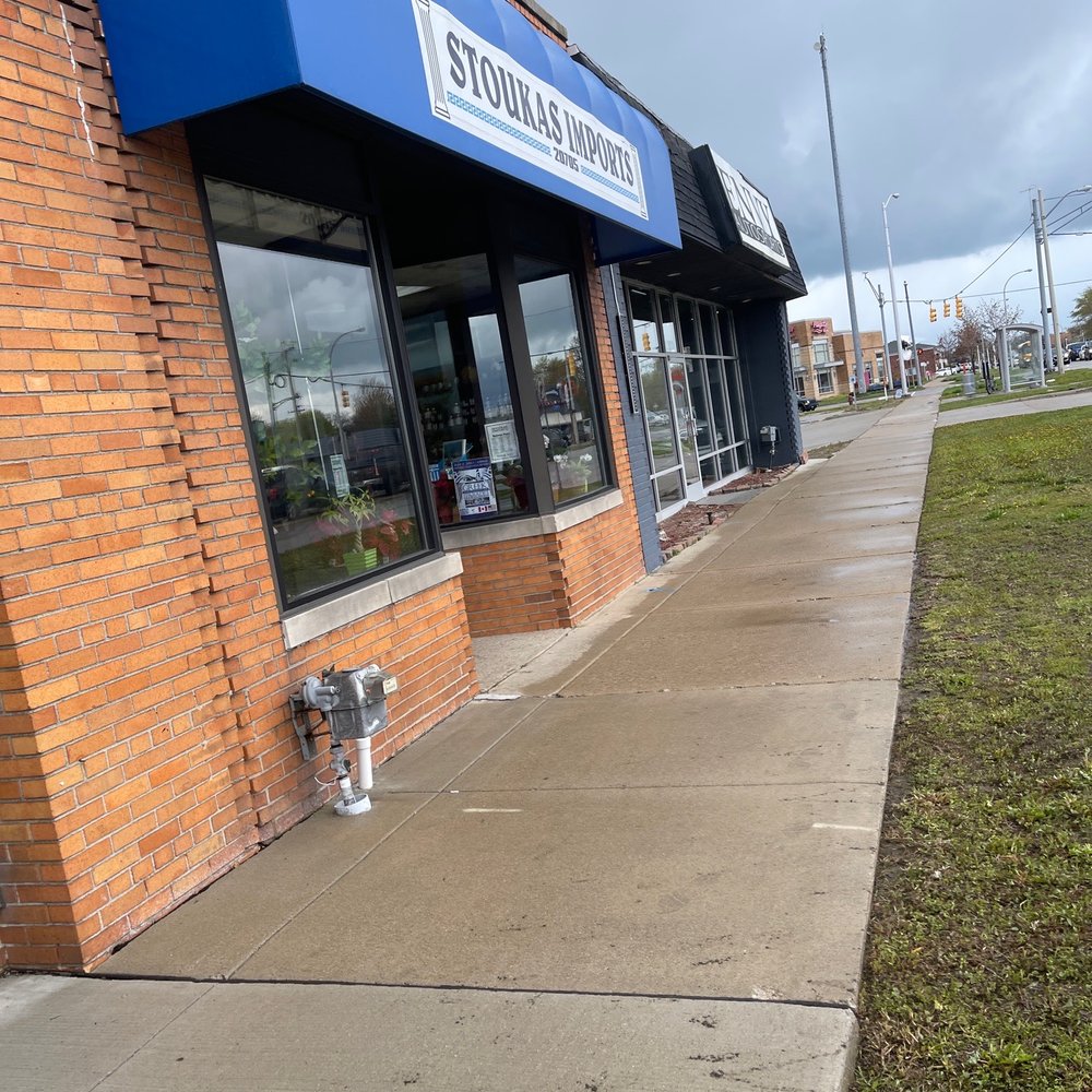 Stoukas Imports - Outside entrance - International Grocery Near Me - Saint Clair Shores, Michigan Stoukas Imports - Outside entrance - International Grocery Near Me - Saint Clair Shores, Michigan