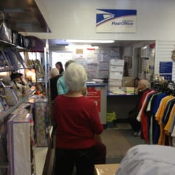 Cynthia's Fine Gifts & Cards - December 17th, 11 am. Line of 5, little slow, but prolly quicker than freestanding post office.