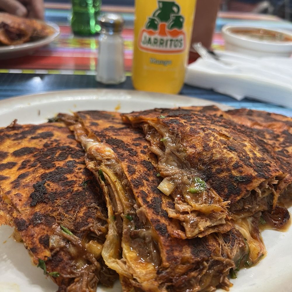 Nanys Tacos - Monster Quesabirria quesadilla - Mexican Near Me - Williams, Arizona Nanys Tacos - Monster Quesabirria quesadilla - Mexican Near Me - Williams, Arizona