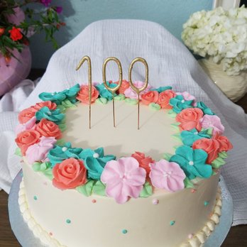 Beverly's Bakery - Carrot cake for my daughter's 100th day - Bakeries Near Me - Fullerton, California