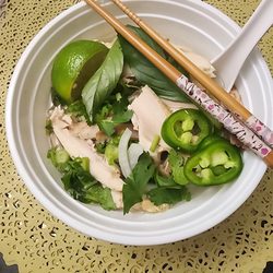 Pho 81 - Chicken Pho with dark meat.