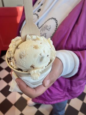 Photo of Buffy's Ice Cream - Chatham, MA, US. Cookie dough icecream