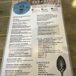 Aunt Netters Cupcakes - Breakfast menu