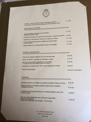 Menu photo 1 Seteais Restaurant Sintra, 11