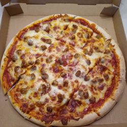 Debbie's On Broadway - 16" two meat pizza sausage and pepperoni!