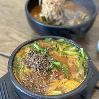 Goat Restaurant - a bowl of soup and a bowl of rice - Korean Near Me - Los Angeles, California Goat Restaurant - a bowl of soup and a bowl of rice - Korean Near Me - Los Angeles, California